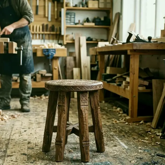 Granat Leuchte — Stilvolle Holztreppen